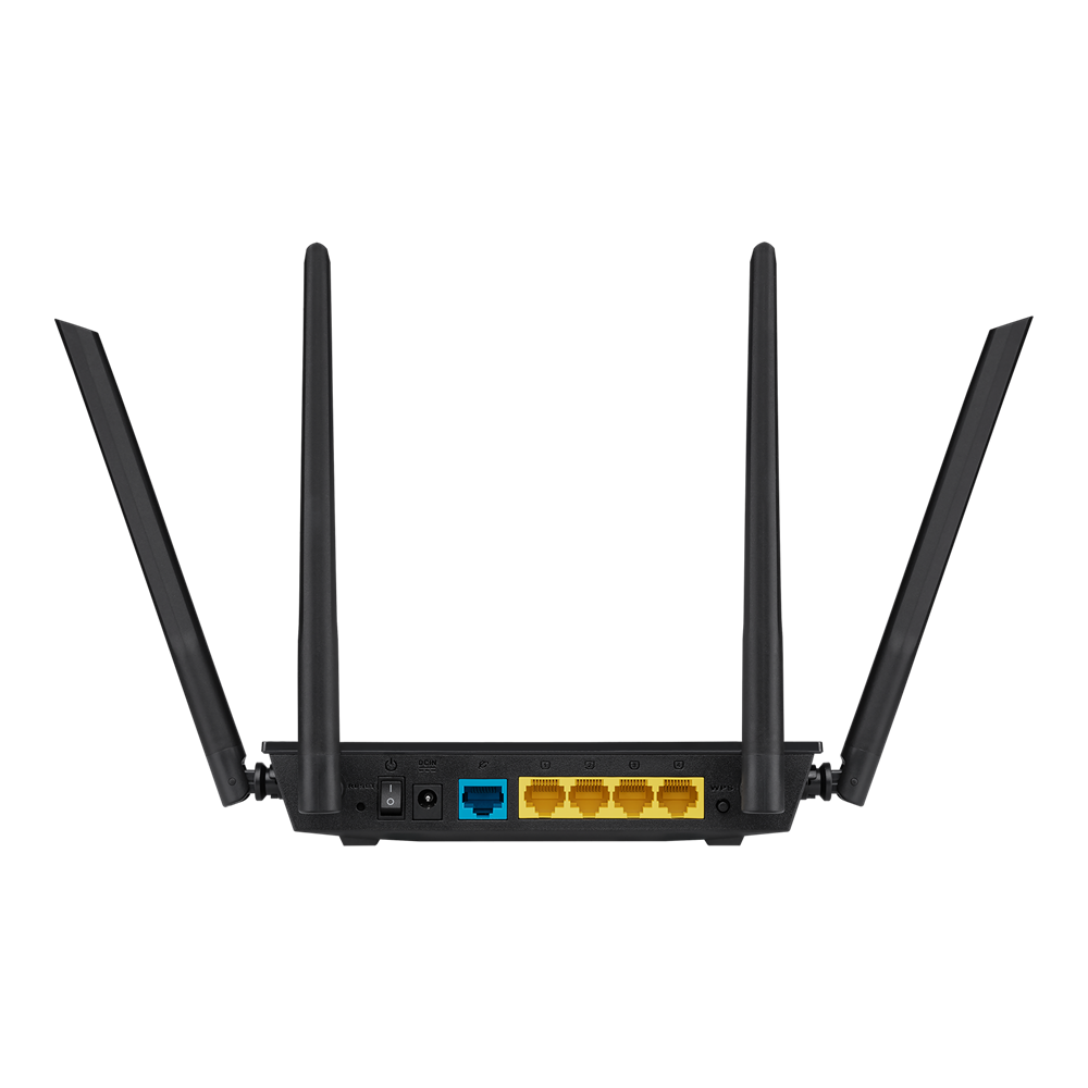 Asus RT-AC1200 V2 Dual-Band Wi-Fi Router with Four Antennas and Parental Control (Certified Refurbished)
