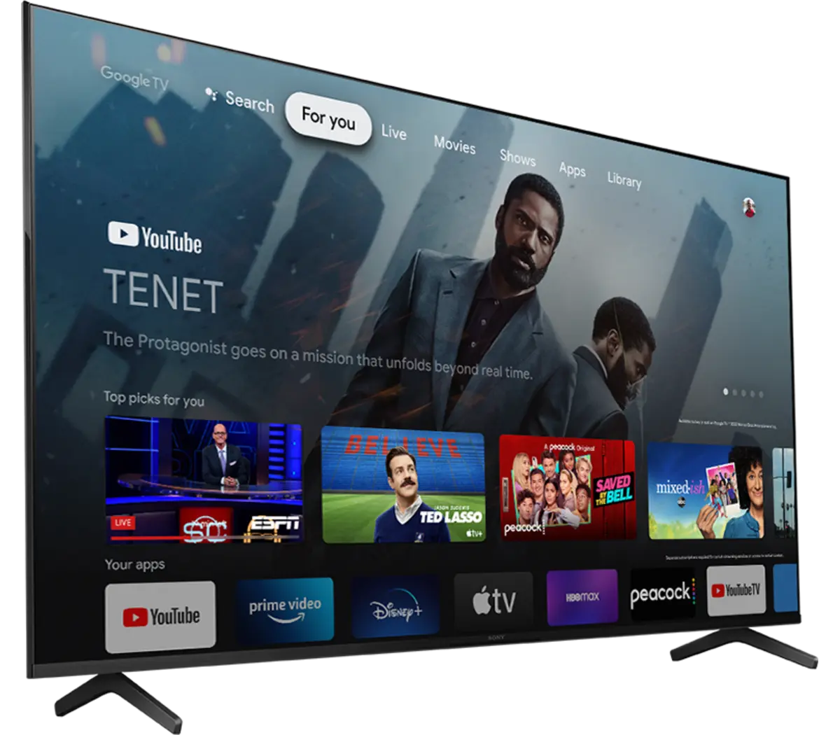 Sony 65” Class X85K 4K HDR LED TV with Google TV (2022) (Refurbished)