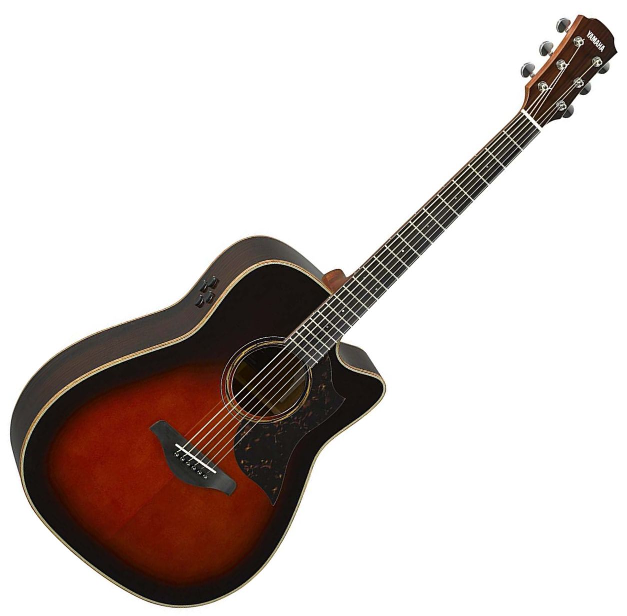 Yamaha A3R TBS A-Series 6-String RH Acoustic Electric Guitar - Tobacco Sunburst (Certified Refurbished)