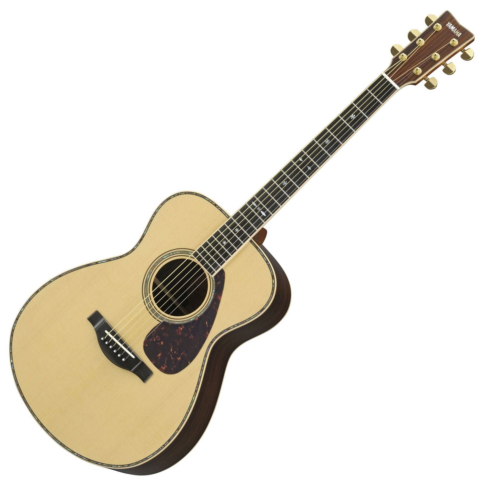 Yamaha LS36AREII L-Series Concert 6-String RH Acoustic Guitar - Natural (Certified Refurbished)
