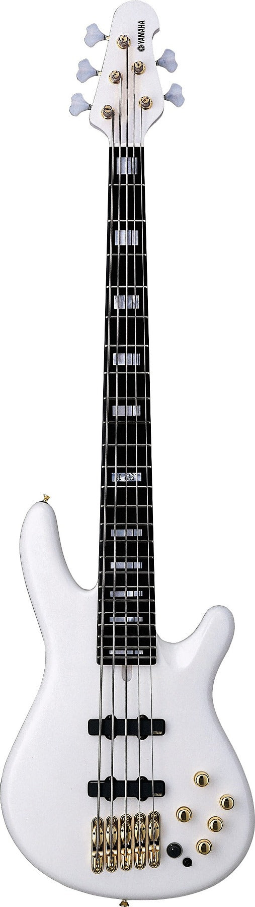 Yamaha BB-NE2 WH 5-String RH Nathan East Signature Bass (Certified Refurbished)