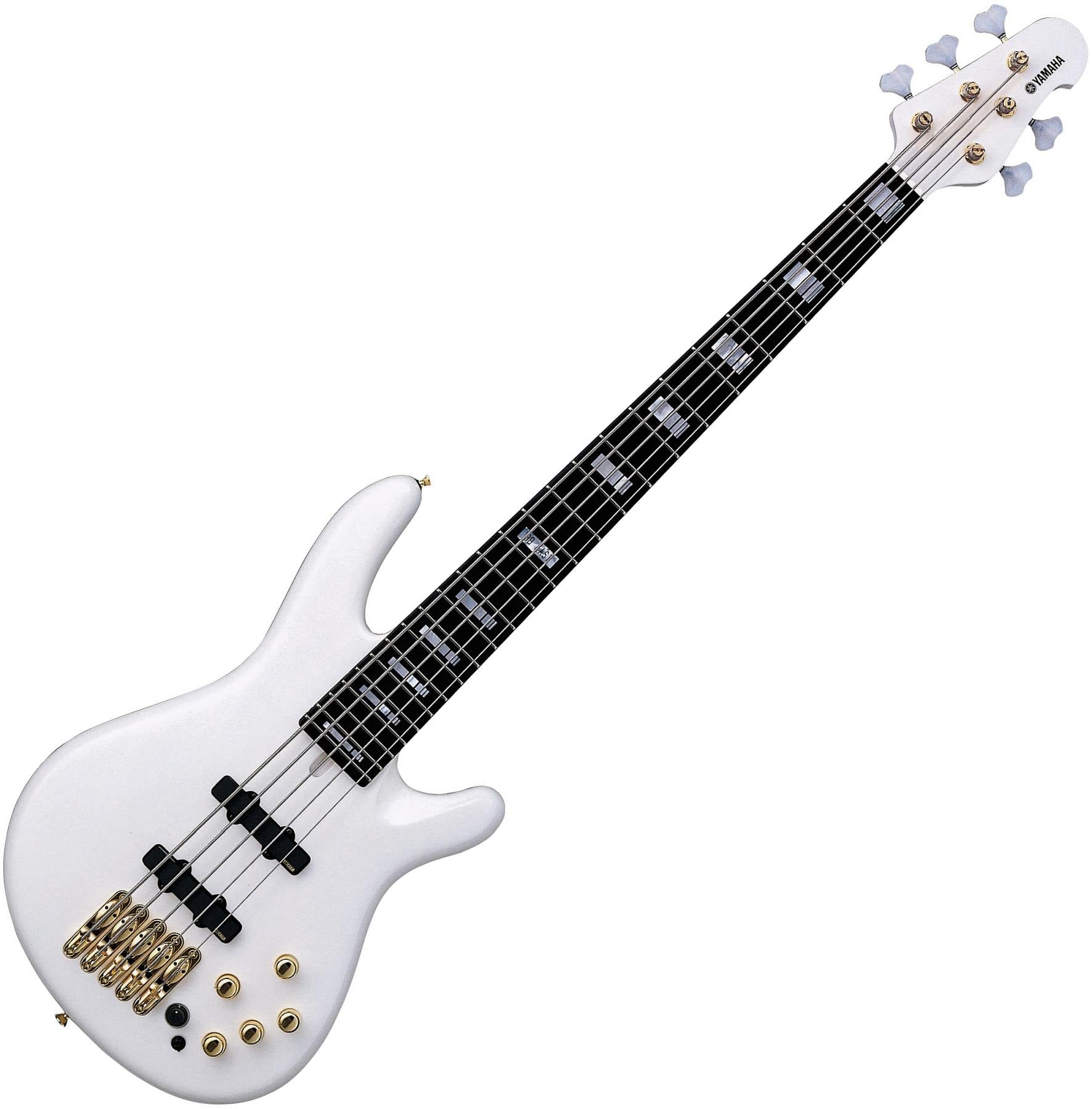 Yamaha BB-NE2 WH 5-String RH Nathan East Signature Bass (Certified Refurbished)