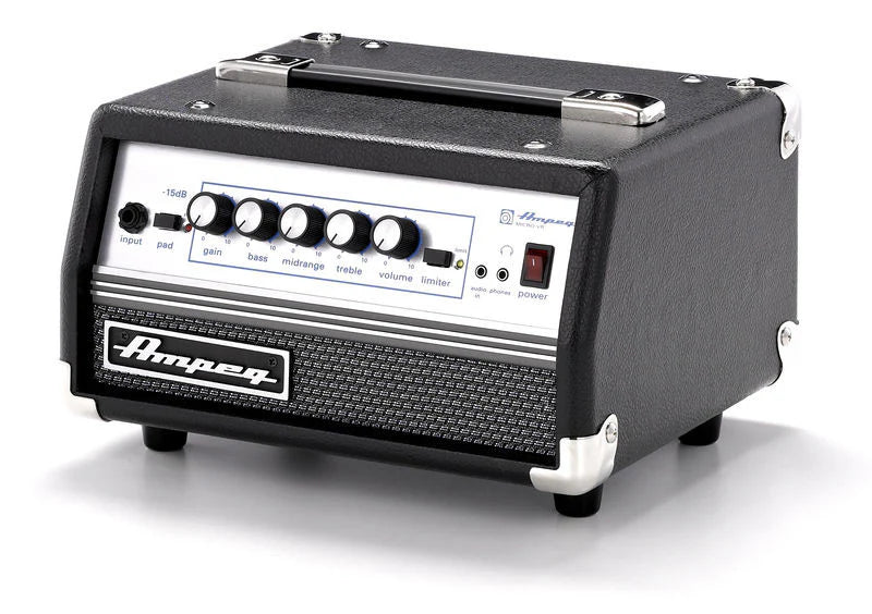 Ampeg SVT MICRO 200 Watt Solid State, SVT Classic Style Head Classic Series (Certified Refurbished)