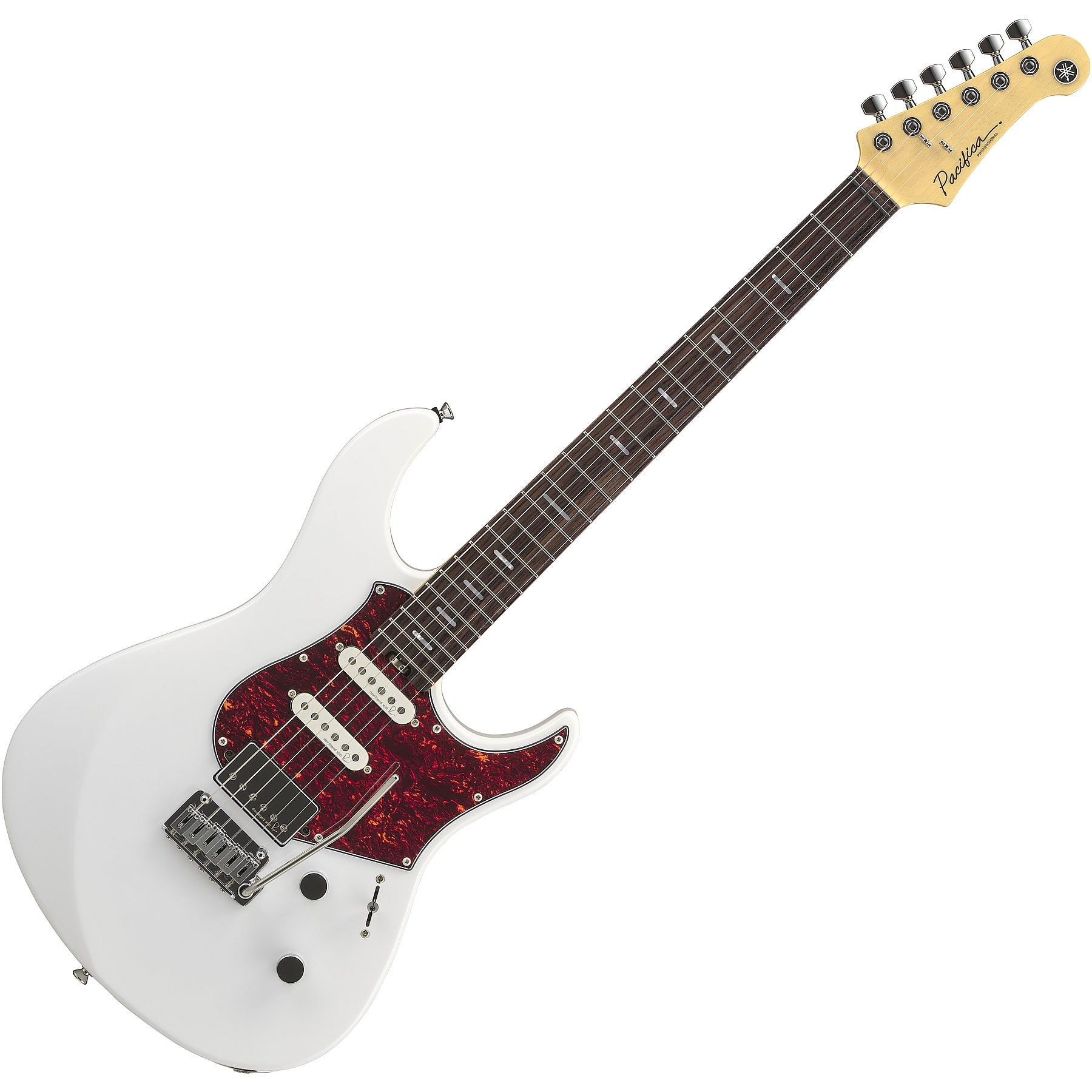 Yamaha PACP12 SWH 6-String RH Pacifica Professional Solidbody Electric Guitar w/ Rosewood Fingerboard – Shell White (Certified Refurbished)