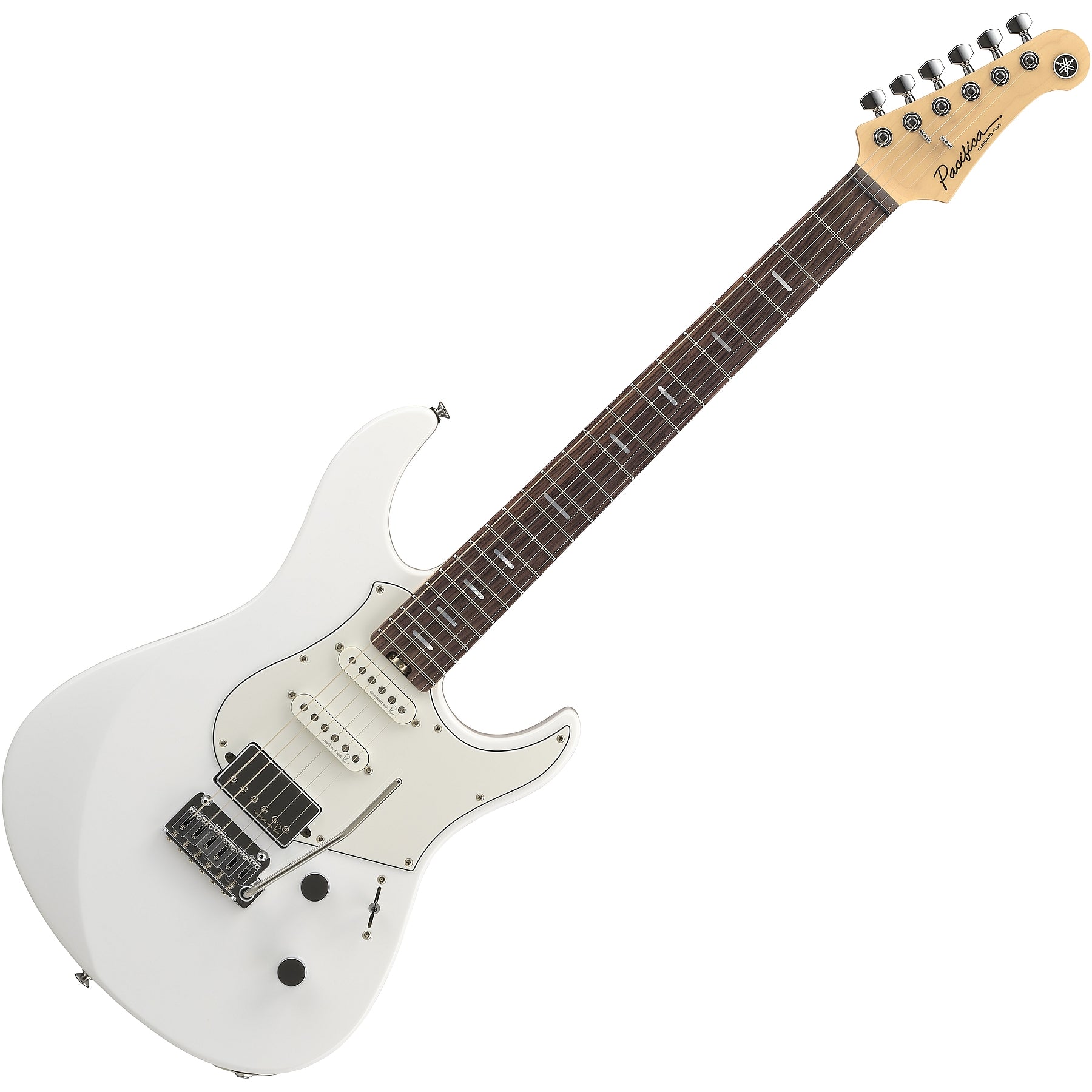 Yamaha PACS+12 SWH 6-String RH Pacifica Standard Plus Solidbody Electric Guitar w/ Rosewood Fingerboard – Shell White (Certified Refurbished)