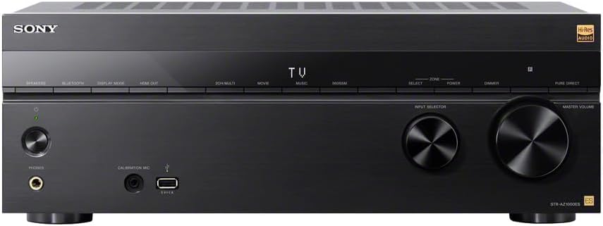 Sony STR-AZ1000ES 7.2 Channel 8K A/V Receiver (Certified Refurbished)