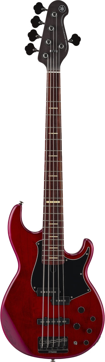 Yamaha BB735A FRD 5 String RH BB700 Series Electric Bass - Fired Red