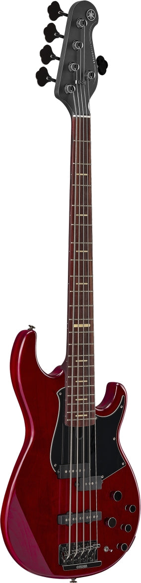 Yamaha BB735A FRD 5 String RH BB700 Series Electric Bass - Fired Red