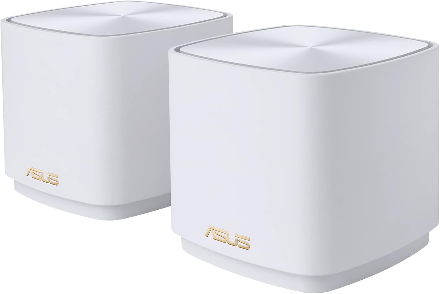 ASUS ZenWiFi AX Mini (XD5) Tri-Band Whole Home Mesh WiFi System WiFi 6, 802.11ax, up to 3500 sq ft & 25+ Devices, AiMesh, Lifetime Free Internet Security, Parental Controls, Easy Setup (Certified Refurbished)
