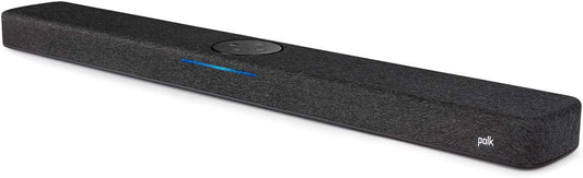 Polk Audio React Sound Bar, Dolby & DTS Virtual Surround Sound, Next Gen Alexa Voice Engine with Calling & Messaging Built-in (refurbished)