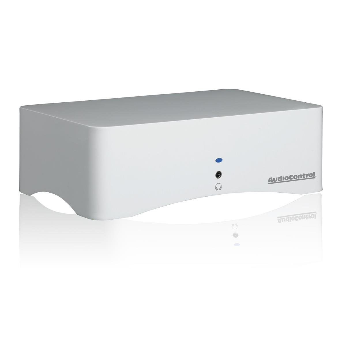AudioControl Rialto 400 Compact 2.1‑Channel Amplifier & Hi‑Res DAC —White (Factory Refurbished)