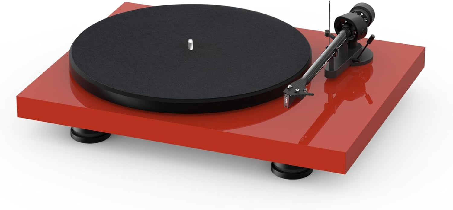 Pro-Ject Debut Carbon Evo Carbon Fiber tonearm, Electronic Speed Selection Turntable (Certified Refurbished)