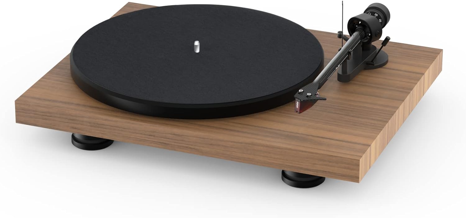 Pro-Ject Debut Carbon Evo Carbon Fiber tonearm, Electronic Speed Selection Turntable (Certified Refurbished)
