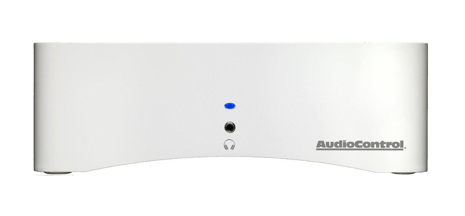 AudioControl Rialto 400 Compact 2.1‑Channel Amplifier & Hi‑Res DAC —White (Factory Refurbished)