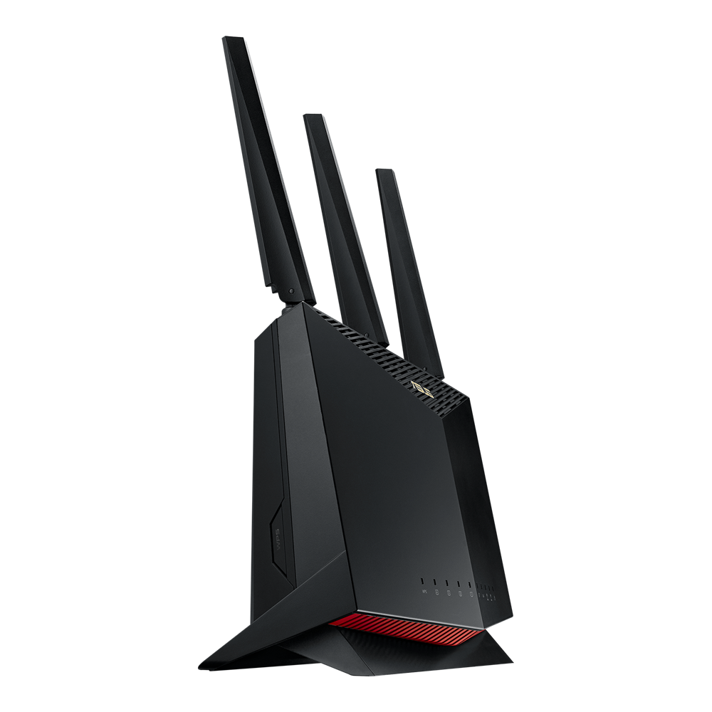 ASUS RT-AX86U (AX5700) Dual Band WiFi 6 Extendable Gaming Router, 2.5G Port, Gaming Port, Mobile Game Mode, Port Forwarding, Subscription-Free Network Security, Instant Guard, VPN, AiMesh Compatible (Certified Refurbished)