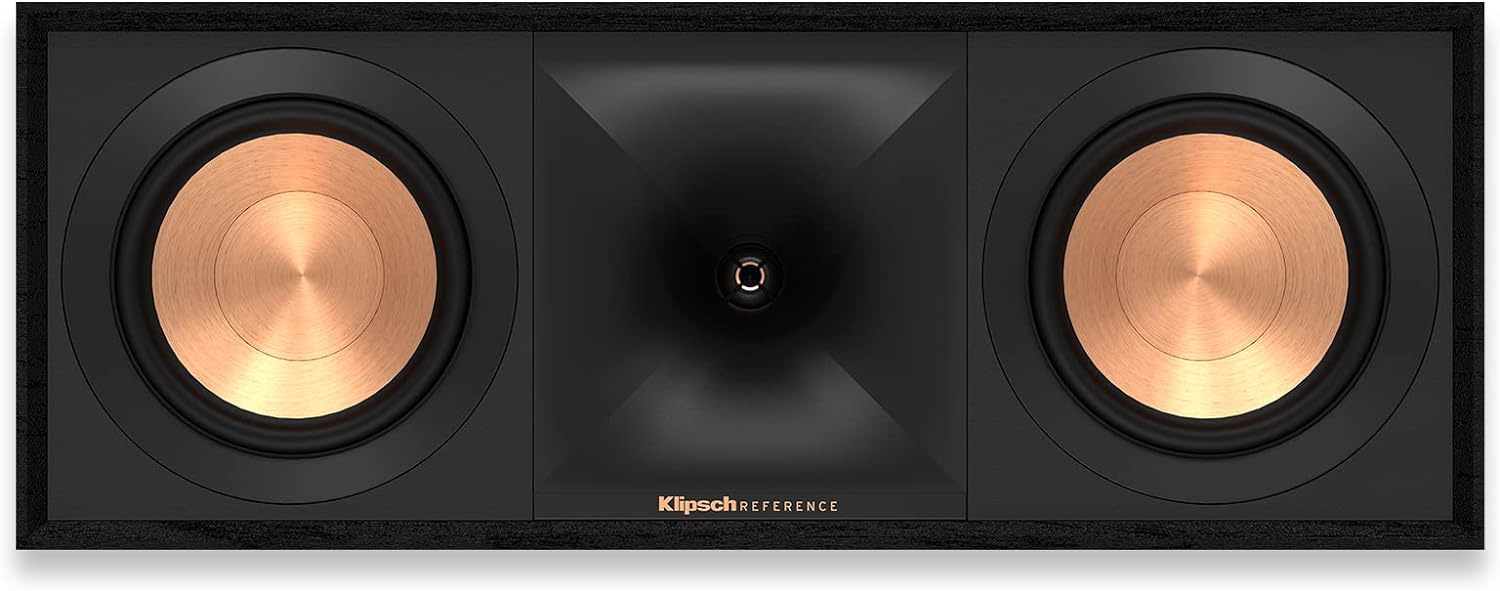 Klipsch Reference Next-Generation R-50C Horn-Loaded Center Channel Speakers (Certified Refurbished)