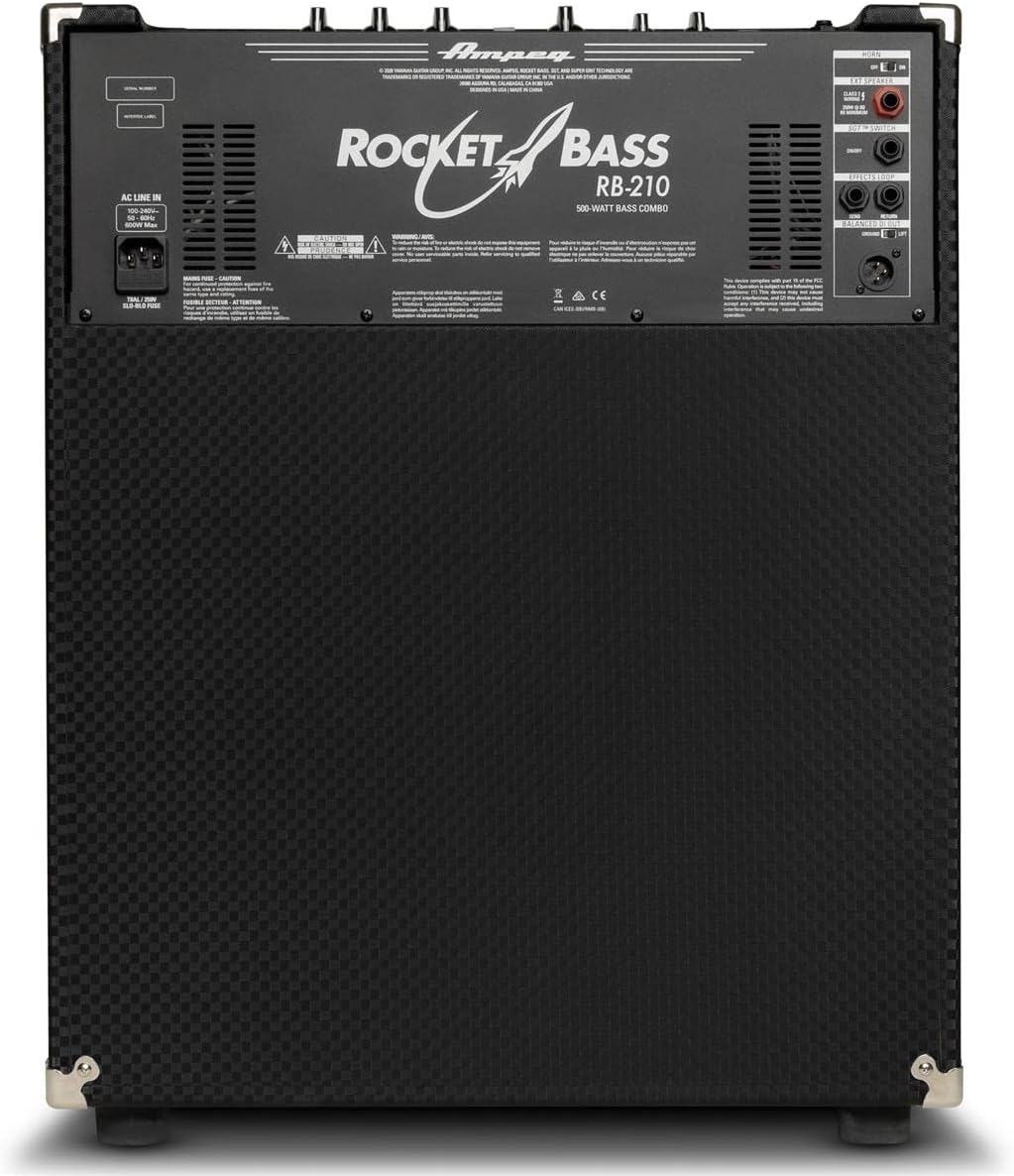 Ampeg Rocket Bass RB210, 2x10, 500-watts Combo Amplifier (Certified Refurbished)