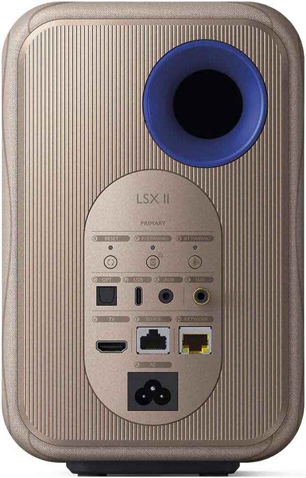 KEF LSX II Wireless HiFi Speaker System (Soundwave) - Pair (Certified Refurbished)