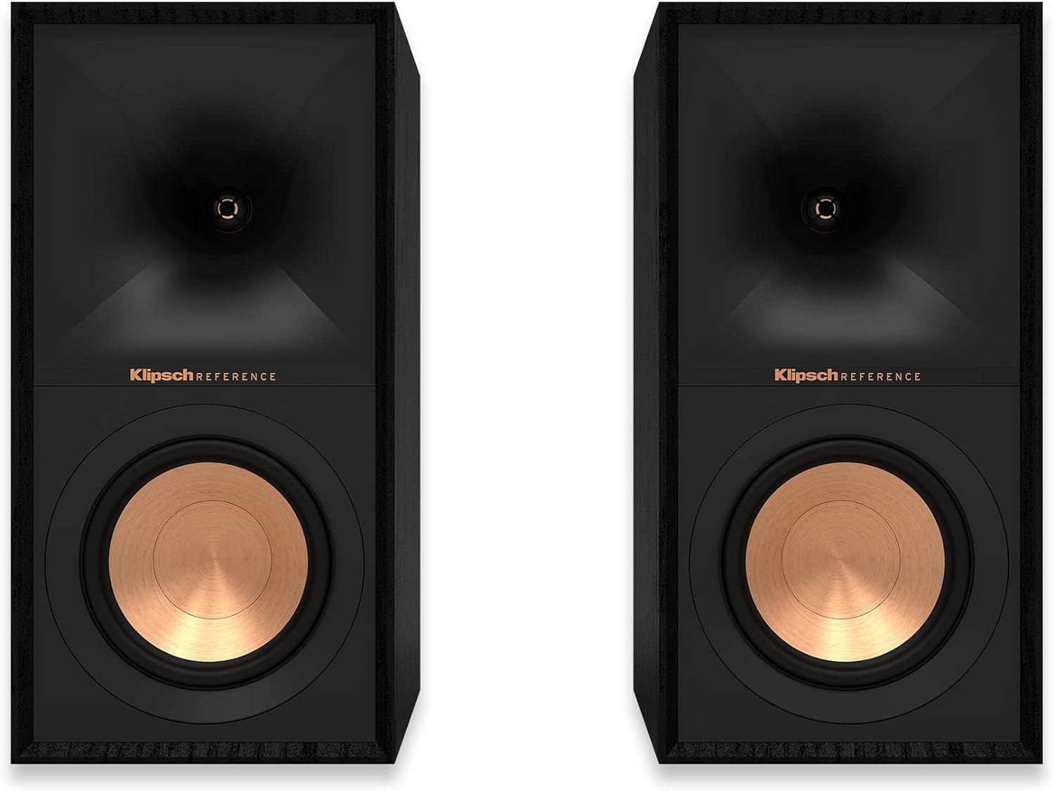 Klipsch Reference Next-Generation R-50M Horn-Loaded Bookshelf Speakers (Certified Refurbished)