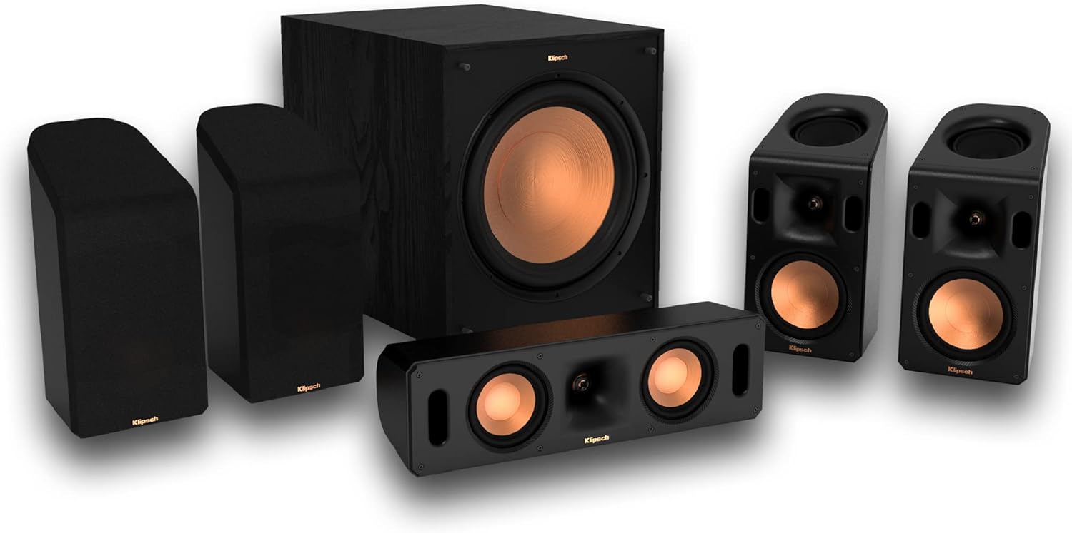 Klipsch Reference Cinema Dolby Atmos 5.1.4 System (Certified Refurbished)
