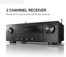 Denon DRA-800H 2.2 Ch. 100W 4K AV Receiver with HEOS® Built-in (Certified Refurbished)