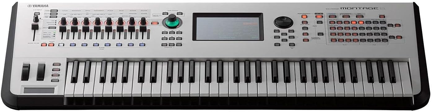Yamaha Montage6 61-key Synthesizer Workstation - White (Certified Refurbished)