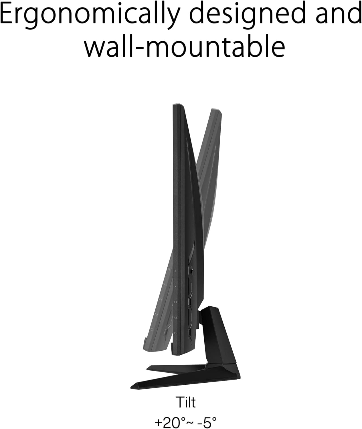 ASUS TUF Gaming 31.5” 1440P HDR Monitor (VG32AQA1A) - QHD (2560 x 1440), 170Hz, 1ms, Extreme Low Motion Blur, FreeSync Premium, DisplayPort, HDMI, HDR-10, Shadow Boost, VESA Wall Mountable (Certified Refurbished)