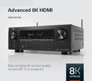 Denon AVR-S970H 8K Ultra HD 7.2 Channel A/V Receiver (Certified Refurbished)