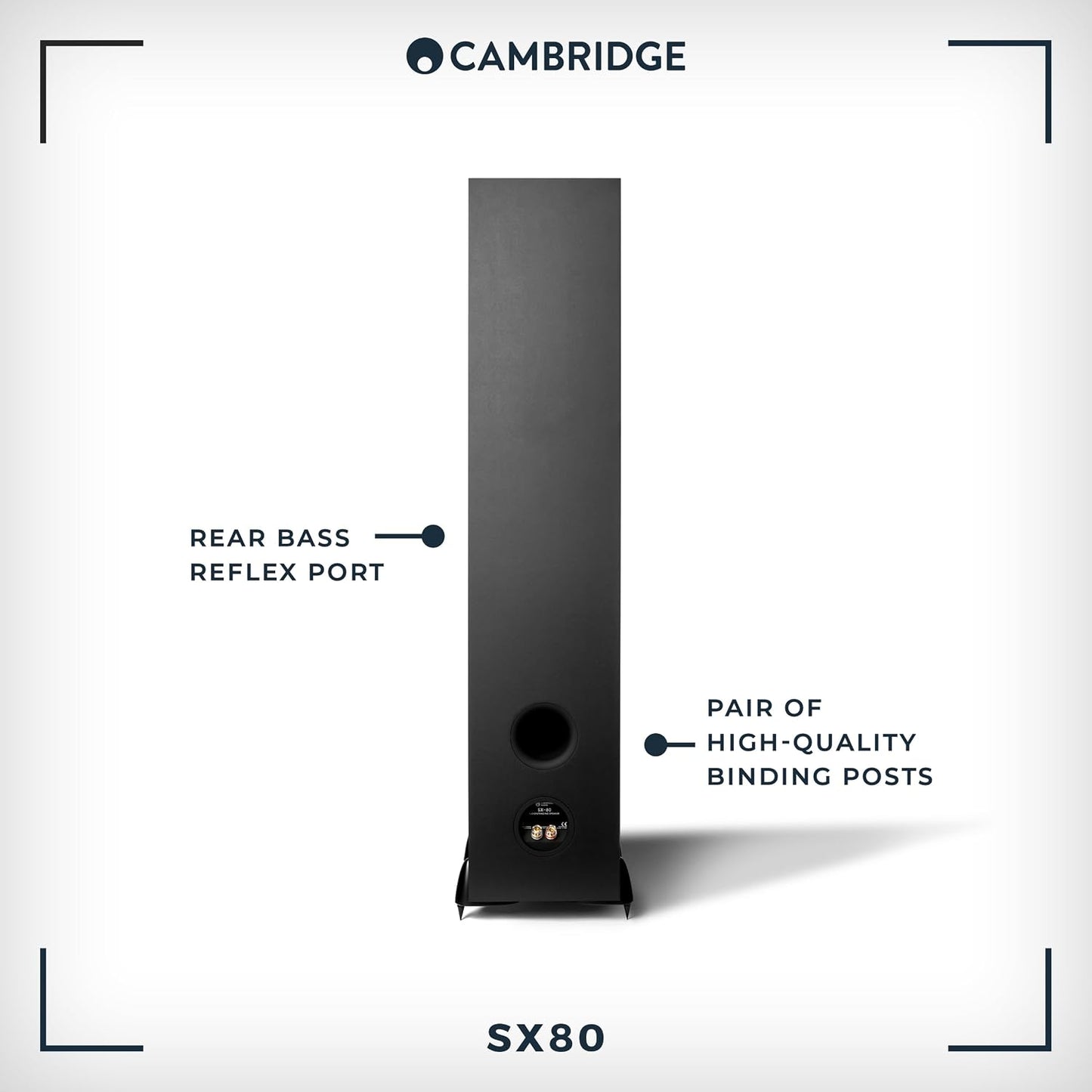 Cambridge Audio SX80 Floorstanding Speaker - Single (Certified Refurbished)