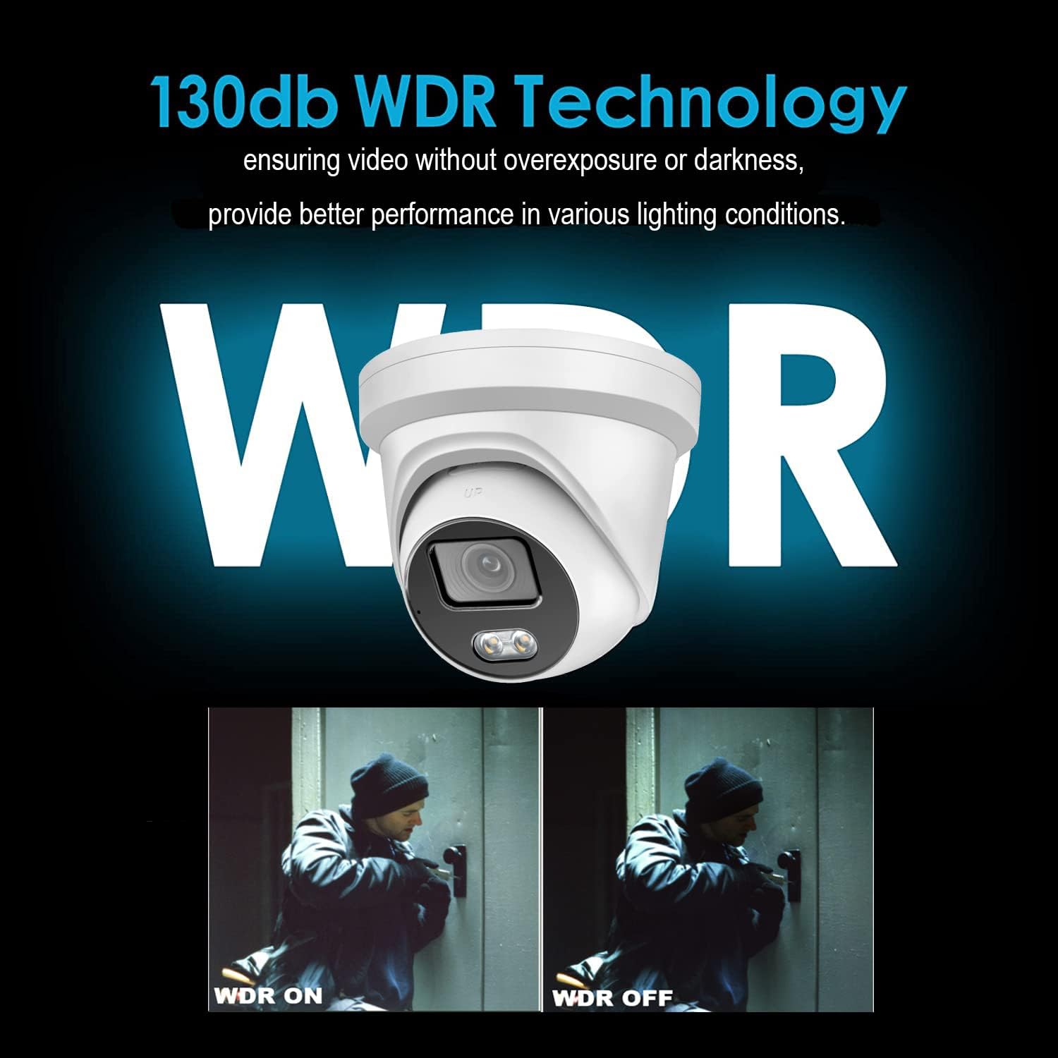 Hikvision DS-2CD2347G2-LU 4MP ColorVu Turret IP Camera (4mm Lens) (Certified Refurbished)