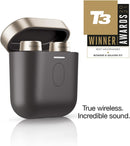Bowers & Wilkins Pi7 in-Ear True Wireless Headphones (2021 Model), 6 Built-in Mics, Bluetooth 5.0 Qualcomm aptX & Dual Hybrid Drivers, Adaptive Noise Cancellation, Smart Wireless Charging, Charcoal
