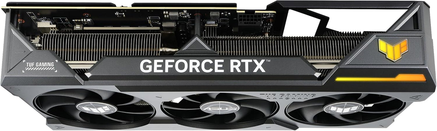 ASUS TUF Gaming NVIDIA GeForce RTX 4080 Super OC Edition Gaming Graphics Card (PCIe 4.0, 16GB GDDR6X, HDMI 2.1a, DisplayPort 1.4a) (Certified Refurbished)
