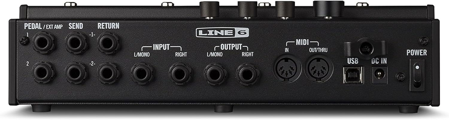 Line 6 Electric Guitar Multi Effect, Black (HX EFFECTS) (Certified Refurbished)