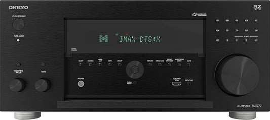 Onkyo TX-RZ70 11.2-Channel AV Receiver - 140 Watts Per Channel, Dirac Live Out of Box, Works with Sonos Certified, THX Certified and More (Certified Refurbished)