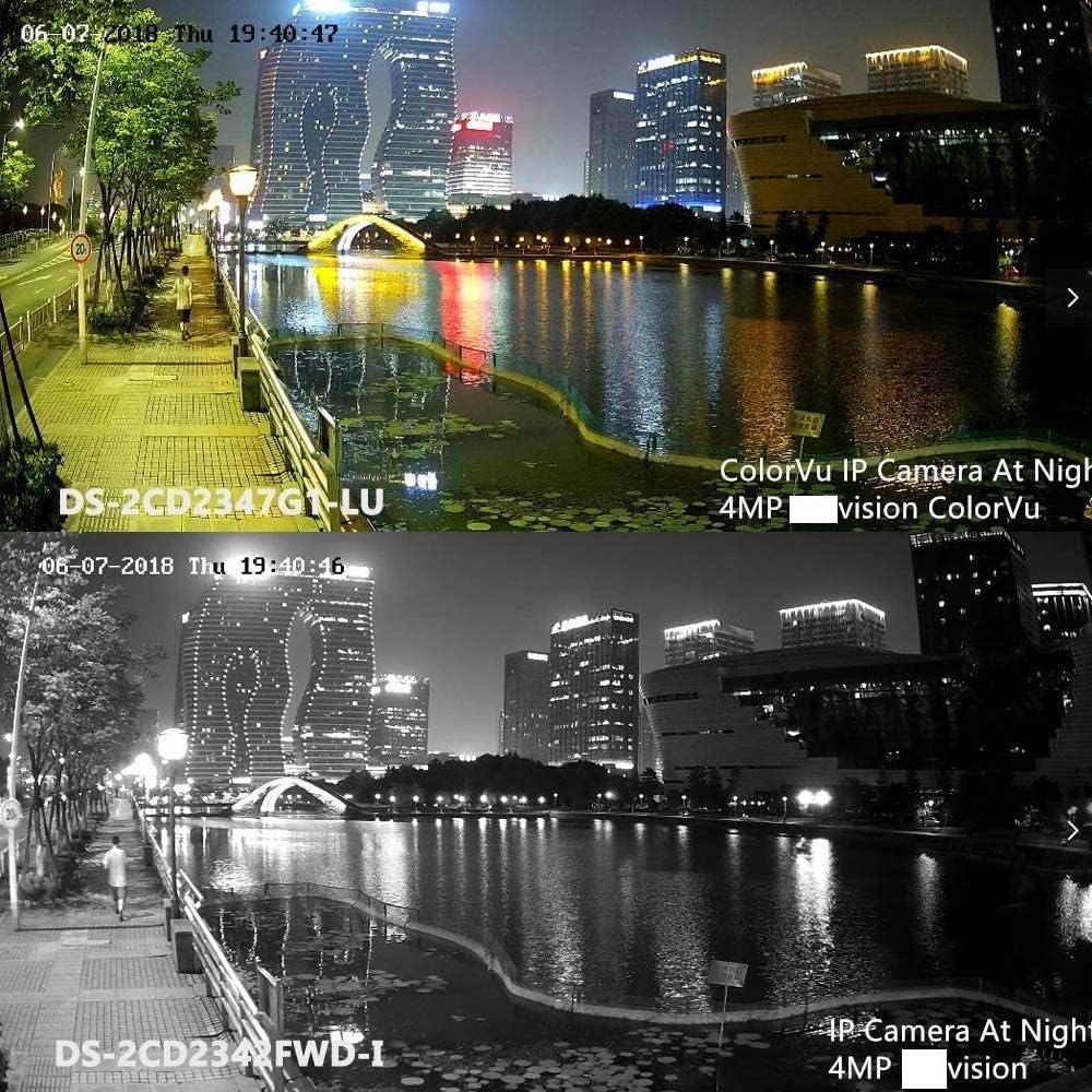 Hikvision DS-2CD2347G2-LU 4MP ColorVu Turret IP Camera (4mm Lens) (Certified Refurbished)