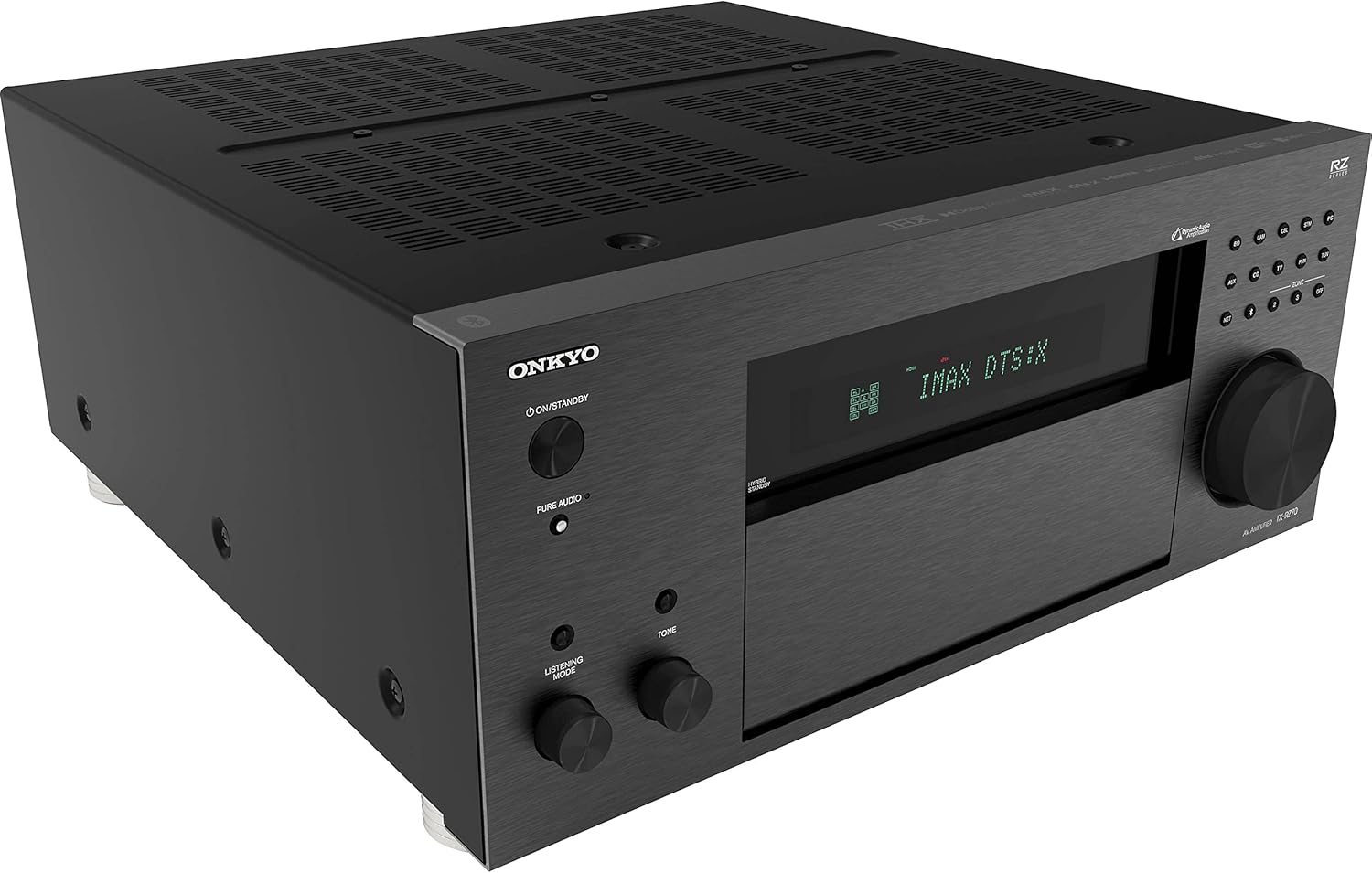 Onkyo TX-RZ70 11.2-Channel AV Receiver - 140 Watts Per Channel, Dirac Live Out of Box, Works with Sonos Certified, THX Certified and More (Certified Refurbished)