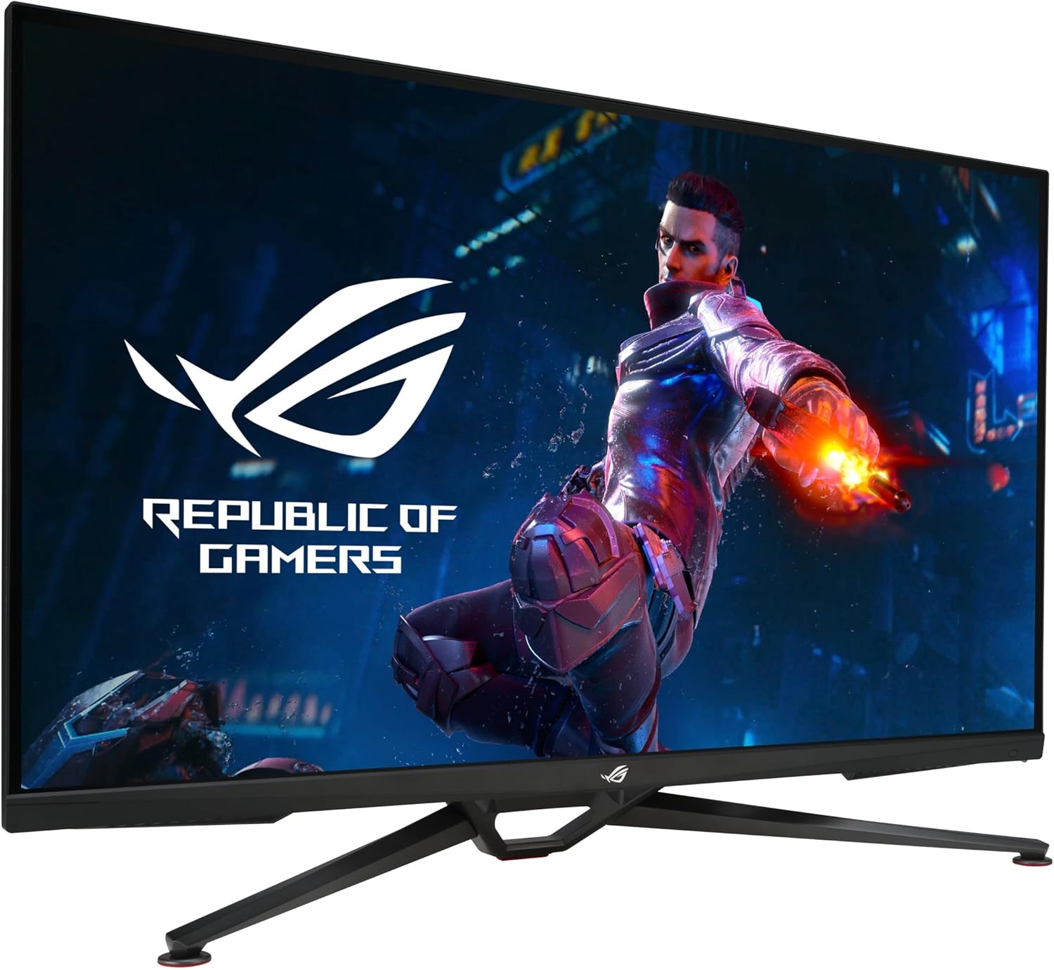ASUS ROG Swift PG38UQ - 38 Inch 4K UHD Gaming Monitor - 144 Hz, 1ms GtG, G-Sync, FreeSync, ELMB Sync, DisplayHDR 600 - Fast-IPS, Tripod Socket, 16:9, 3840x2160, DP 1.4, HDMI 2.1, USB Hub, Speaker (Certified Refurbished)
