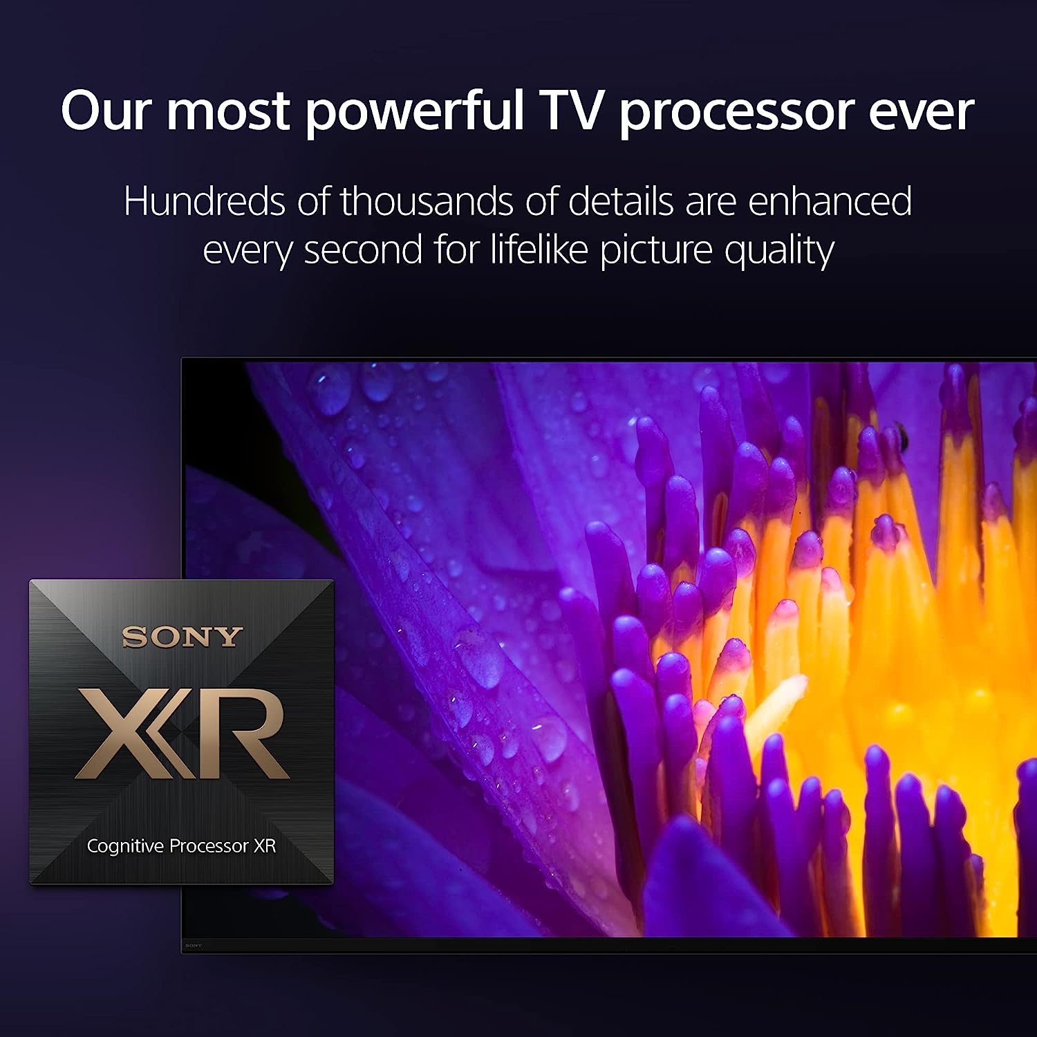 Sony 65 inch A80L BRAVIA XR OLED 4K Ultra HD HDR Smart Google TV with Dolby Vision/Atmos and Exclusive Features for Playstation 5 (XR65A80L) (Refurbished)