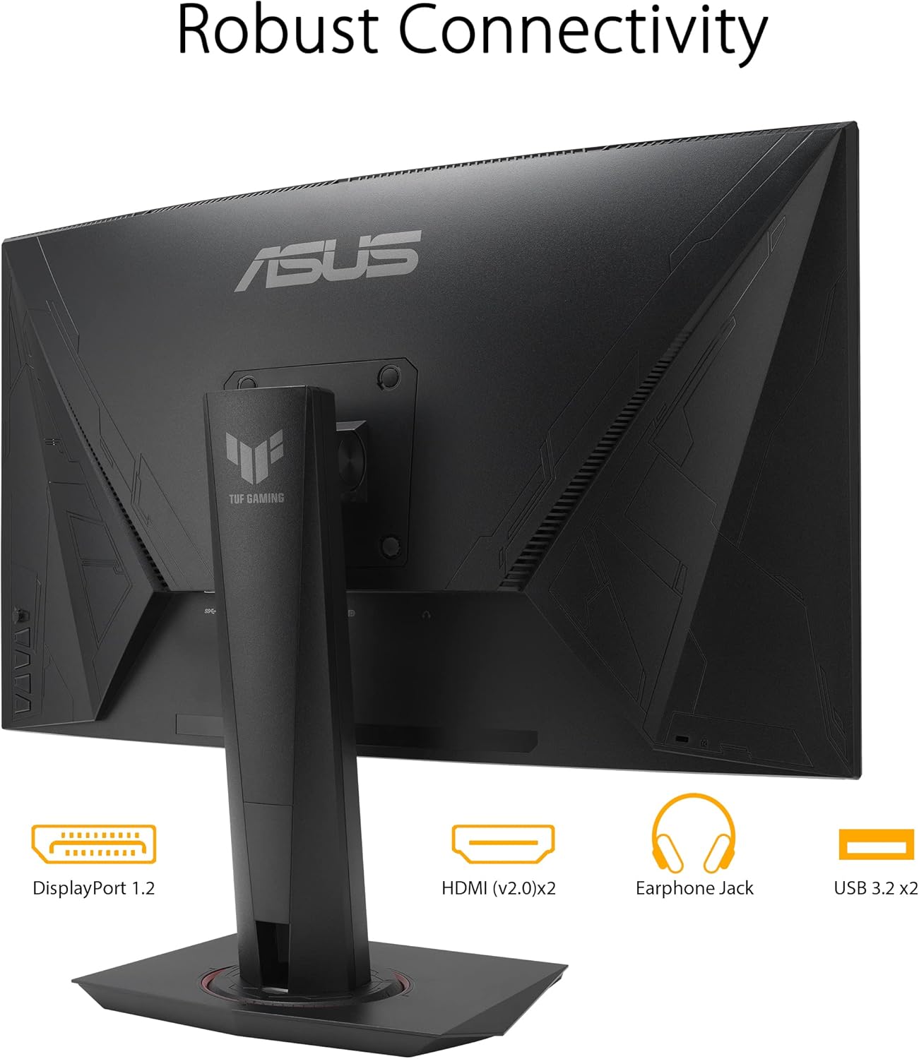 ASUS TUF VG27VQM 27" Class Full HD Curved Screen Gaming LCD Monitor (Certified Refurbished)
