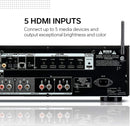 Denon DRA-800H 2.2 Ch. 100W 4K AV Receiver with HEOS® Built-in (Certified Refurbished)