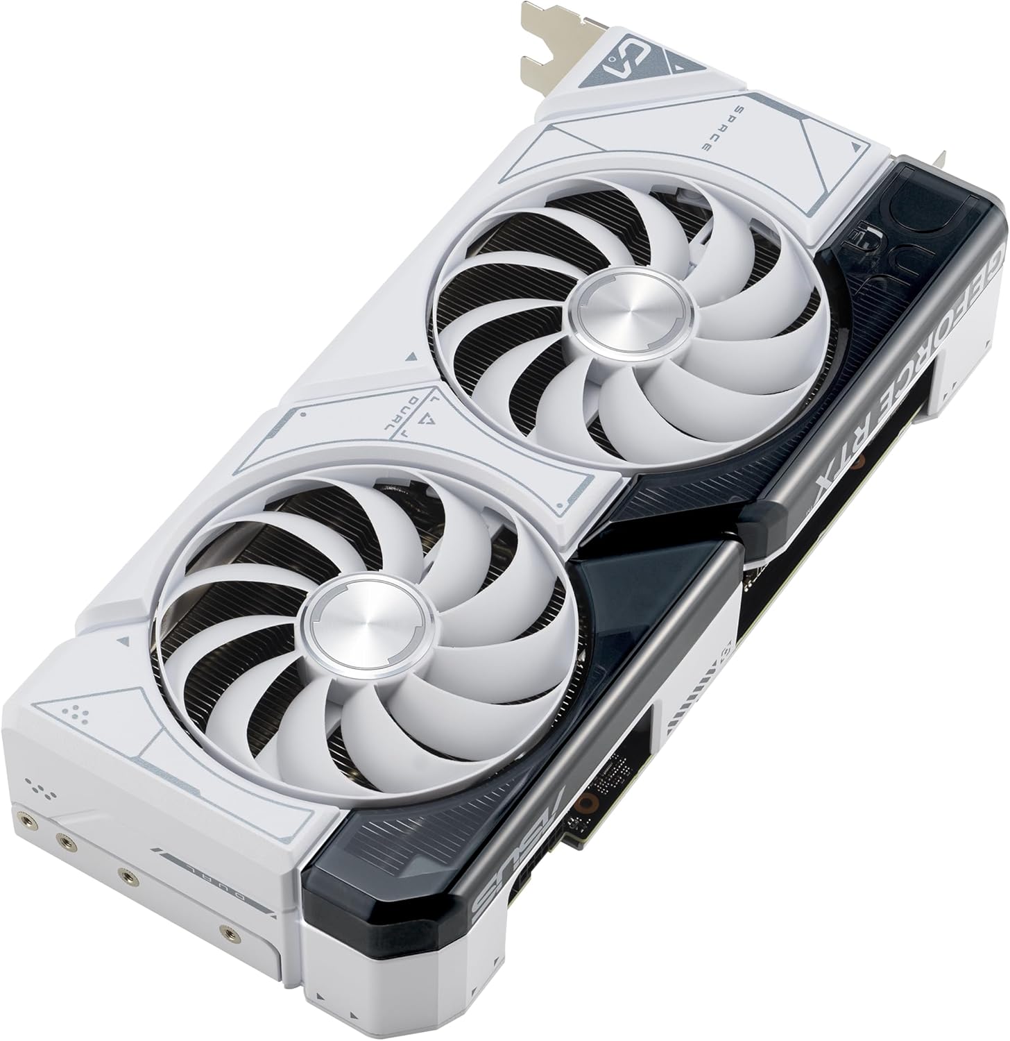 ASUS Dual GeForce RTX 4070 Super White OC Edition (PCIe 4.0, 12GB GDDR6X, DLSS 3, HDMI 2.1a, DisplayPort 1.4a, 2.56-Slot Design, Axial-tech Fan Design, Auto-Extreme Technology, and More) (Certified Refurbished)