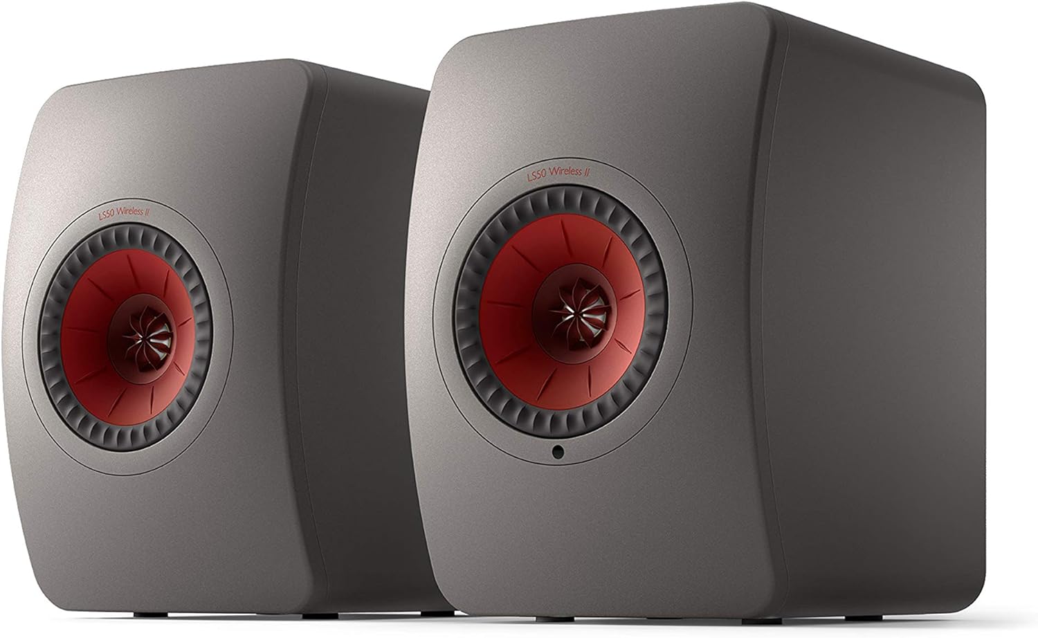 KEF Wireless HiFi LS50 Wireless II Speakers - Pair (Certified Refurbished)