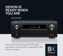 Denon AVR-X6700H 11.2-channel home theatre receiver with Wi-Fi, Bluetooth, Apple AirPlay 2, and Amazon Alexa compatibility (Certified Refurbished)