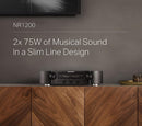 Marantz NR1200 SLIM 2-CHANNEL STEREO RECEIVER WITH HEOS® BUILT-IN (Certified Refurbished)