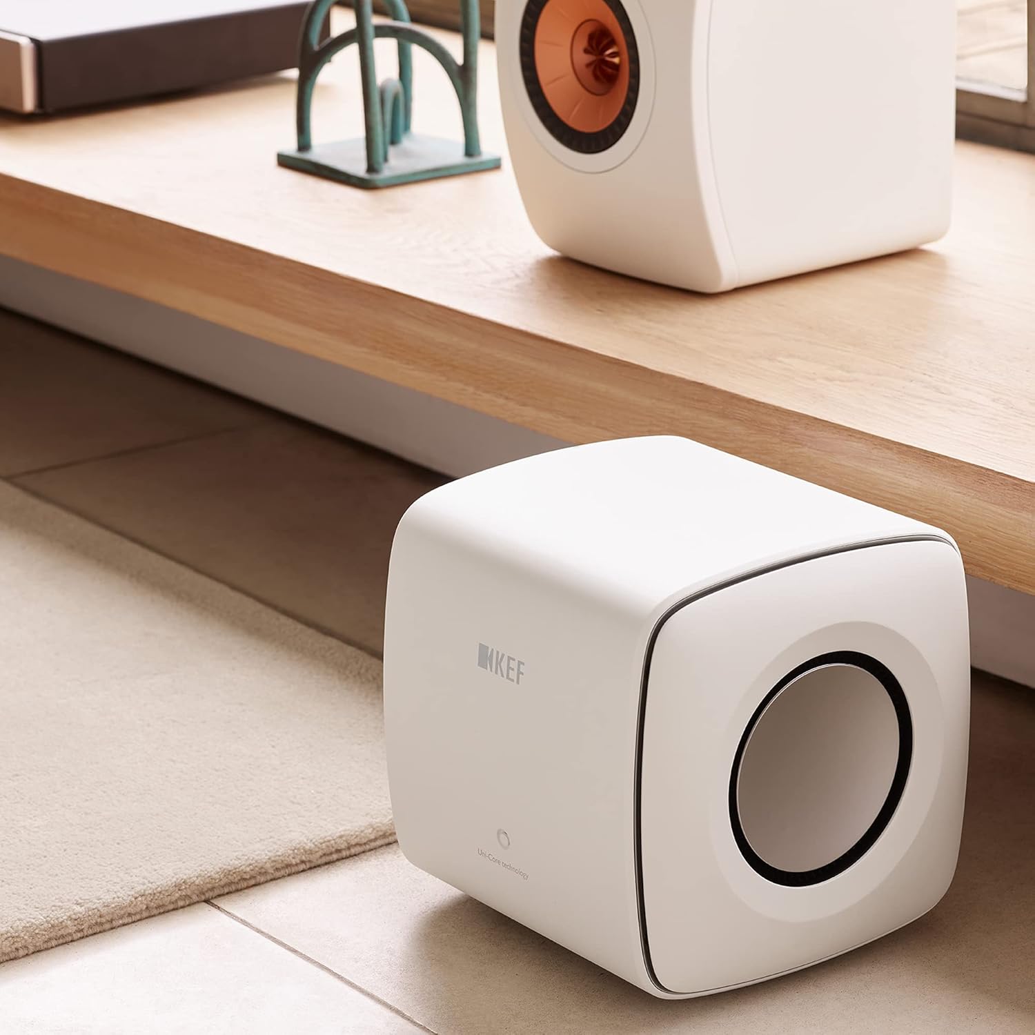 KEF KC62 1000W Subwoofer (500W x 2) Dual 6.5" Uni-Core with iBX (Certified Refurbished)