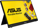 ASUS ZenScreen MB16ACV Portable USB Monitor- 16 inch (15.6 inch viewable) Full HD, IPS, Hybrid Signal Solution, USB Type-C, Flicker Free, Blue Light Filter, Anti-glare surface, Antibacterial treatment (Certified Refurbished)