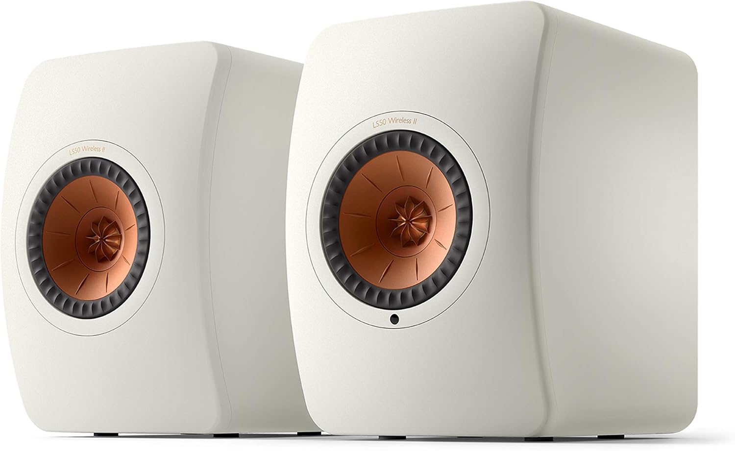 KEF Wireless HiFi LS50 Wireless II Speakers - Pair (Certified Refurbished)
