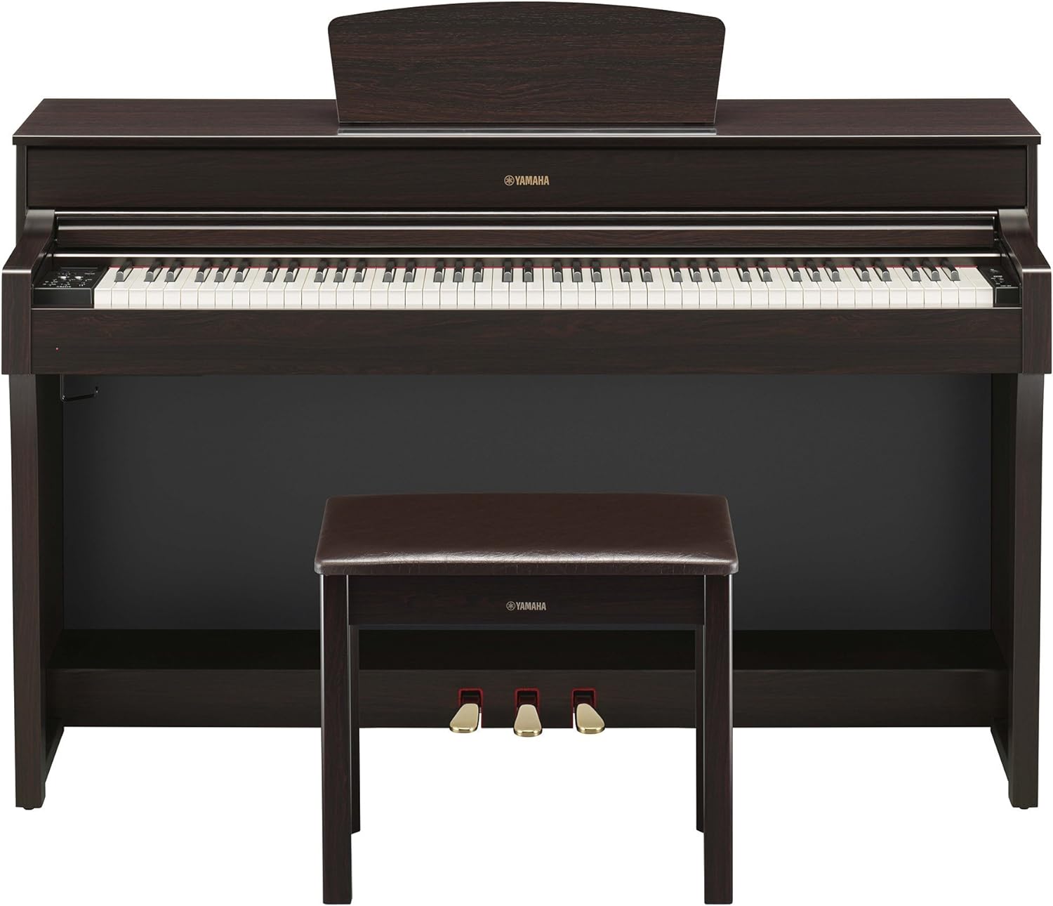 Yamaha YDP184R Arius Series Console Digital Piano with Bench Dark Rosewood (Certified Refurbished)