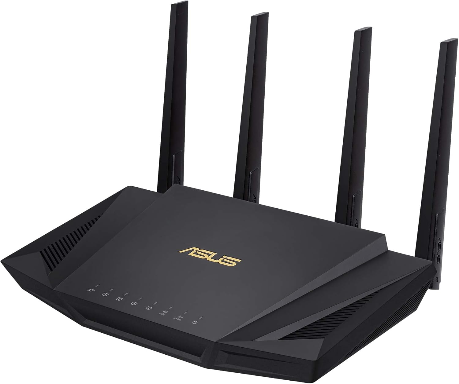ASUS RT-AX58U Ultra-Fast Dual Band Gigabit Wireless Router - Next Gen WiFi 6, Adaptive QoS, and AiProtection by Trend Micro | 1x WAN, 4X 1G LAN, 1x USB 3.0 - AiMesh Compatible (certified Refurbished)
