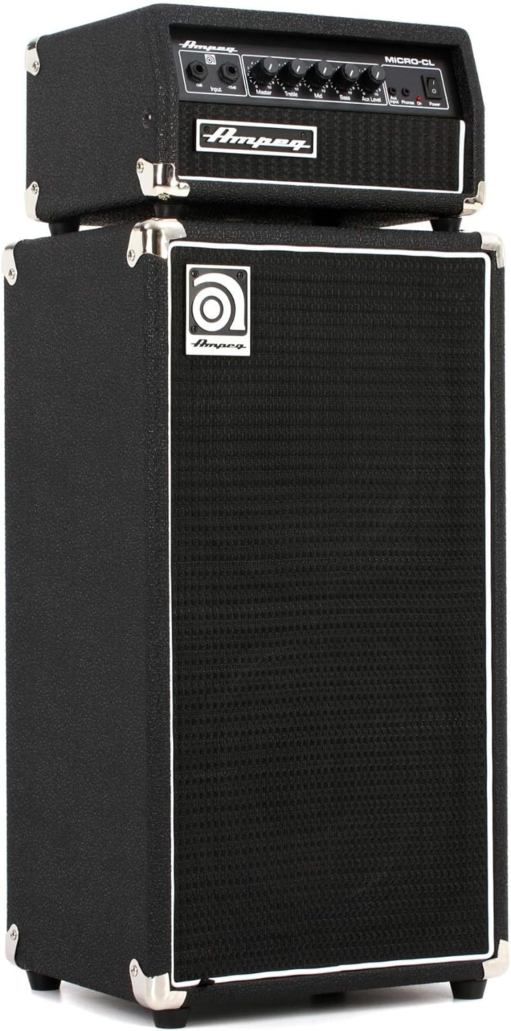 Ampeg Micro CL 100-watt Bass Amplifier Stack (Certified Refurbished)